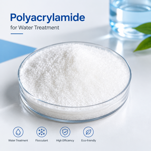 Polyacrylamide cationique CPAM pour la déshydratation des boues d'abattoir dans les presses à vis - Product Image 1