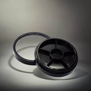 Palette à paupières vide, emballage de poudre de maquillage, logo personnalisé, boîte à paupières en plastique, conteneur pour fards à paupières - Product Image 1