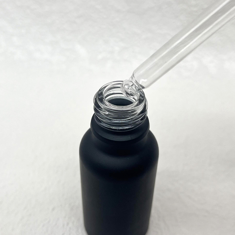 body oil bottle glass