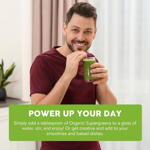 Poudre de Super Greens de haute qualité, marque privée, pour augmenter l'énergie, soutenir l'immunité, favoriser une peau claire, favoriser la digestion, la santé intestinale et la détoxification. - Product Image 4