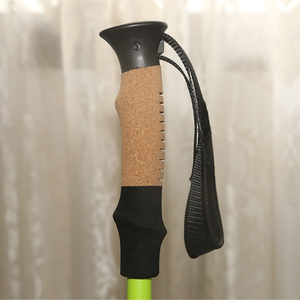 Bastón de Senderismo Nórdico de <span class=keywords><strong>Carbono</strong></span> con Punta de Tungsteno, Telescópico de 3 Secciones, 135 cm, para Deportes al Aire Libre - Product Image 5
