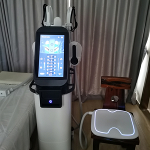 Appareil de remodelage corporel par électrostimulation musculaire (EMS) avec 4 poignées RF pour salon professionnel - Product Image 5