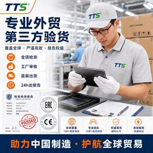 Rapport d'inspection de qualité professionnelle TTS, certification EAC, tests industriels, couverture mondiale - Product Image 1