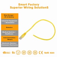 Cavo Sensore in Rame a Spirale con Connettore Push-Pull a 6 Pin Modbus per Unità Fan Coil, Computer, Moto e Controllo Automazione Industriale