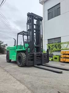 Montacargas Diésel Mitsubishi FD150 de 15 Toneladas, Usado, Original de Japón, con Mástil de Tres Etapas, Todoterreno - Product Image 2