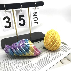 Huevo de Dragón Antiestrés de 7.5CM, Juguete Impreso en 3D, Bola Giratoria Transformable, Bola de Slime, Creativo, para Adultos y Personas de Mediana Edad - Product Image 3