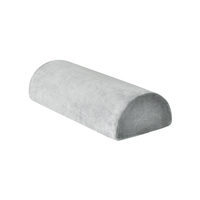 Repose-pieds ergonomique multifonction Sinowarm en mousse à mémoire de forme, tricoté, demi-lune, amovible, lavable et portable pour chaise de bureau (vente en gros)
