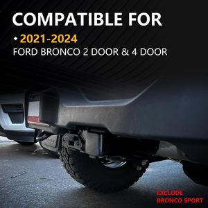 Kit de Remolque Compatible con Ford Bronco 2021 2022 <span class=keywords><strong>2023</strong></span> 2024 2025 de 2 y 4 Puertas, Receptor de Enganche con Cubierta - Product Image 4