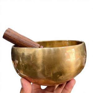 Bols chantants en acier inoxydable écologiques de printemps, utilisation spirituelle, tibétains faits à la main, méditation, yoga, sonothérapie, équilibre du corps et de l'esprit - Product Image 1