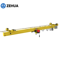 Pont roulant monopoutre européen Zehua 10t 5 tonnes mobile, neuf, pour usage en atelier, hauteur de levage 12m, portée 10m