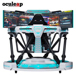 ซัพพลายเออร์เครื่องจำลองการแข่งรถ Oculeap VR แบบ 3 จอ พร้อมระบบจำลองการเคลื่อนไหว เครื่องจำลองรถยนต์ VR สำหรับเกมอาร์เคด เกม VR ใหม่ปี 2026 - Product Image 3