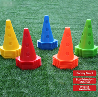 Emblema Hexagonal de 23 cm, Equipo Auxiliar de Entrenamiento de Fútbol, Marcadores de Obstáculos para Entrenamiento Físico Juvenil