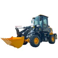 Brandneuer Allrad-Radlader mit Frontschaufel und Anbaugeräten für Landwirtschaft/Bauarbeiten