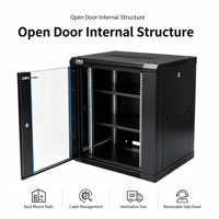 Boîtier de distribution vide IP55 en acier laminé à froid, armoire de montage en rack personnalisée, boîtier OEM ODM pour centre de données