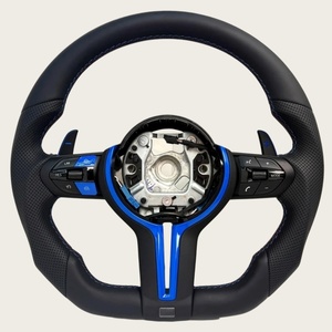 Volante de Cuero con Botones <span class=keywords><strong>M1</strong></span> y M2 para <span class=keywords><strong>BMW</strong></span> F10 F20 F30 F31 F32 F36 E70 F82 E90 M3 M4 M5, <span class=keywords><strong>Venta</strong></span> Directa de Fábrica - Product Image 1