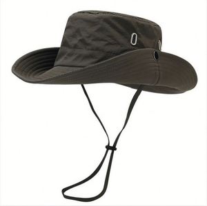 Sombrero de Pescador de Secado Rápido para Verano, Protección Anti-UV, para Hombres y Mujeres, Ideal para Camping, Senderismo, Transpirable, Gorra para el Sol - Product Image 3