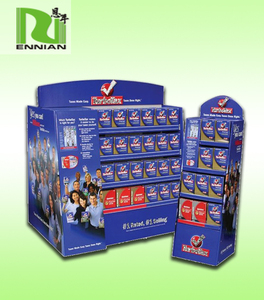 Xe Hình Dạng 4 Tầng Tông Tầng Nut/Kẹo/Sô Cô La Hiển Thị Đứng, 1/4 Pallet Hiển Thị - Product Image 1