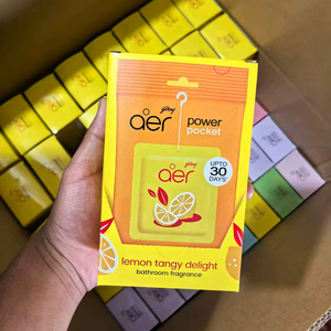 Sacchetto Profumato Versione Inglese Aer Prower Pocket, Compresse Aromatiche per <span class=keywords><strong>Auto</strong></span>, Aromaterapia Intensa, 30 Giorni di Freschezza - Product Image 1