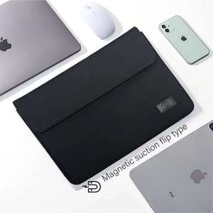 Polo Không Khí Chống Sốc Máy Tính Xách Tay Tay Áo Máy Tính Xách Tay Không Thấm Nước Vải Kinh Doanh Tối Giản Phong Cách Bảo Vệ Bìa Trường Hợp Túi - Product Image 5