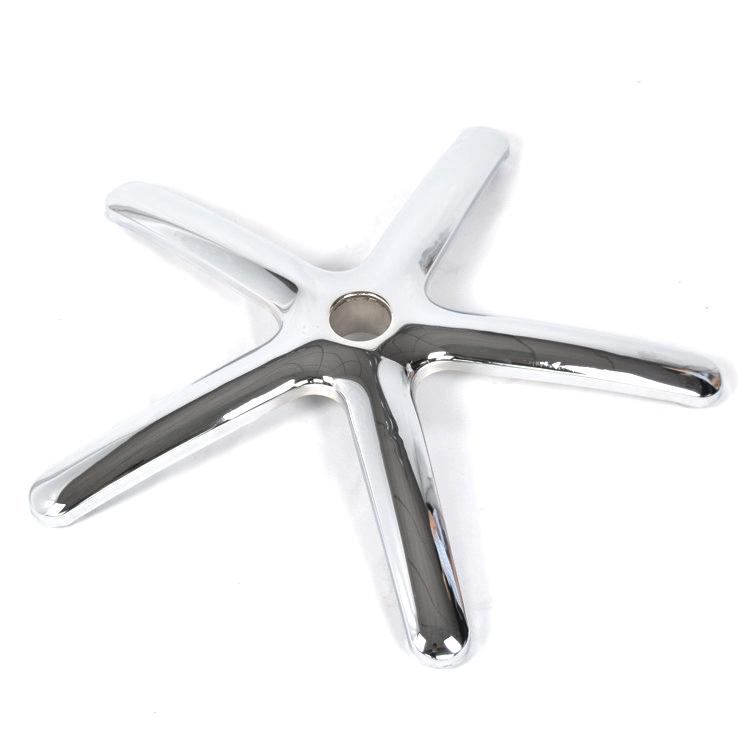 Лидер продаж с фабрики, аксессуары для офисных стульев, основание для стула из алюминиевого сплава, поворотная основание для офисного стула