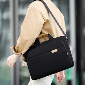 Maletín Impermeable para Portátil de Poliéster, Maletín de Negocios de Gran Capacidad, con Asa para Llevar al Hombro o Cruzado, Maletín Oxford de 15.6 Pulgadas para Mujer - Product Image 6