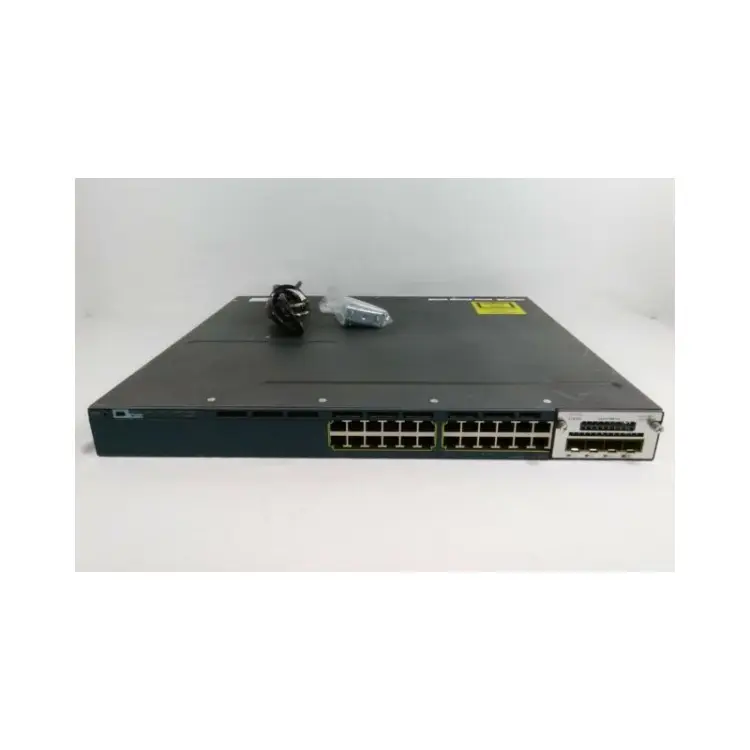 WS-C3560X-24P-L Original C3560X 24 Port PoE Gigabit LAN Base Network Switch