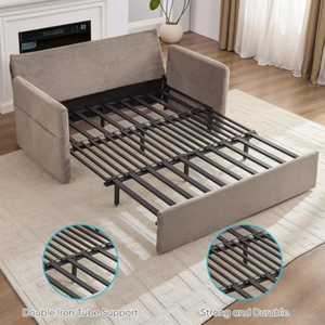 Queen Pull Out Couch Convertible Sofa Bed Queen with Adjustable Backrest 3-in-1 Pull Out Sofa Bed for <strong>Small</strong> Space Bedroom - Product Image 3