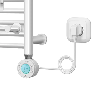 DOZ <span class=keywords><strong>Radiateur</strong></span> <span class=keywords><strong>de</strong></span> <span class=keywords><strong>salle</strong></span> <span class=keywords><strong>de</strong></span> <span class=keywords><strong>bain</strong></span> électrique chauffant Chauffe-serviettes <span class=keywords><strong>de</strong></span> petite taille avec porte-serviettes flexible au design carré - Product Image 5