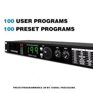 Recordio GAX-4II Procesador DSP Profesional de Reverberación Digital y Multiefectos, Ecualizador Activo Estéreo, Micrófono Vocal Metálico - Product Image 4