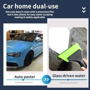 KEWOKE <span class=keywords><strong>ADSG</strong></span> Raclette professionnelle à manche en plastique pour vitres, films teintés, outils de pose de vinyle pour voiture, film de protection de peinture PPF - Product Image 4