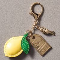 Zomer Voor Collectie Multi-Element Sleutelhanger Metalen Citroen Kersen Fruit Diy Accessoires Tas Sleutelhanger