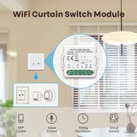 Interrupteur de rideau Tuya Wifi ZigBee 3.0 Stores Module de relais de volet roulant Besoin de travailler avec Tuya ZigBee Hub Persiana Inteligente