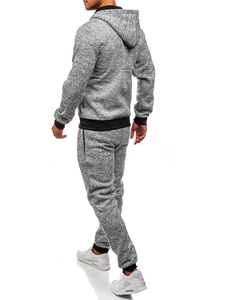 Vente en gros de costume cardigan personnalisé en automne et en hiver ensemble de sweat-shirts à capuche décontracté personnalisé populaire transfrontalier - Product Image 5