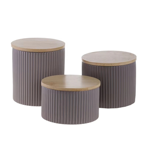 Boîtes scellées en céramique nordique pour cuisine ménage stockage étanche à l'humidité pour céréales thé café pour bougeoirs bocaux à bougies - Product Image 5