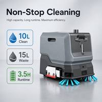 Robot de nettoyage de sols autonome commercial CleanHorse TN10 pour parquet avec navigation laser pour hôtel, bureau, immeuble