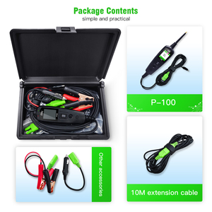   Probador de Circuitos Eléctricos Automotrices de Nueva Generación <span class=keywords><strong>Power</strong></span> <span class=keywords><strong>Pro</strong></span> P100 para Autos y Camiones 0V-70V - Product Image 6
