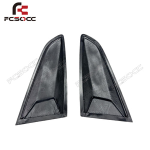 2015-2018 cho Ford <span class=keywords><strong>Mustang</strong></span> sợi carbon bên cửa sổ TRIM Bìa New phía sau Bumper body kit bao gồm Side phía sau cửa sổ màn trập TRIM - Product Image 4