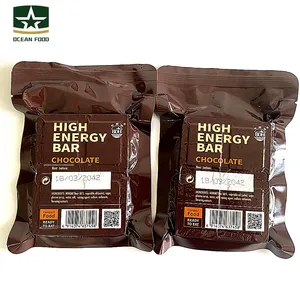 Chocolate Flavor High Energy Emergency Food Rations Compressed Biscuits