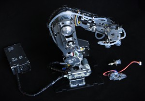 Kit de Brazo Robótico Stepper 24D, Modelo de Robot Industrial Multi-Eje, Mano Mecánica DIY para Arduino, Juguete Educativo STEM K12 - Product Image 2
