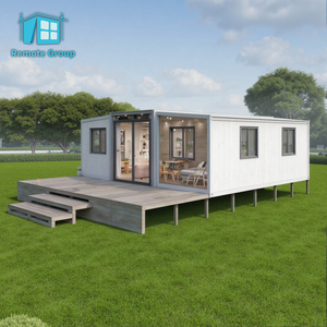 Ngôi nhà nhỏ prefab cabin <span class=keywords><strong>40</strong></span> <span class=keywords><strong>ft</strong></span> mở rộng <span class=keywords><strong>container</strong></span> nhà prefabricadas biệt thự với 3 phòng ngủ và phòng tắm - Product Image 2