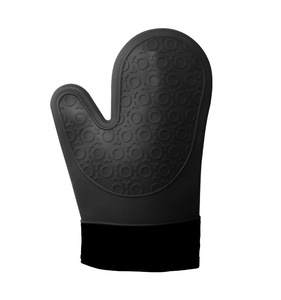 Gants en silicone résistant à la <span class=keywords><strong>chaleur</strong></span> de style pointillé pour la cuisson du <span class=keywords><strong>barbecue</strong></span> et du four à micro-ondes Mitaines de cuisine pour <span class=keywords><strong>barbecue</strong></span> - Product Image 3
