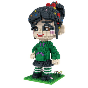 Venta caliente PIN ZHI XING 8834-1 chica carácter Mini bloques de juguetes modelo juguetes para niñas - Product Image 2