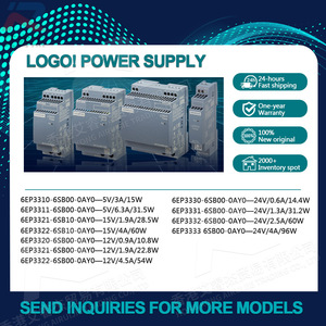 SI-EMENS โลโก้ของแท้ใหม่! แหล่งจ่ายไฟอุตสาหกรรม 6EP3330-6SB00-0AY0 เฟสเดียว 24 VDC 0.6A 6EP33306SB000AY0 - Product Image 4