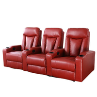 Fauteuil de cinéma en cuir de style moderne KTH7063 pour salon