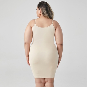 Artı boyutu dikişsiz Shapewear Bodysuit-karın kontrol zayıflama tulum kadınlar için OEM konfor vücut şekillendirici elbise - Product Image 5