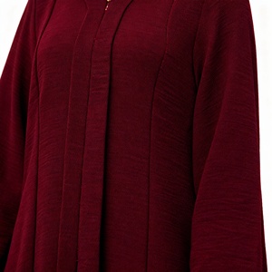 Vestido Abaya Elegante de Tela de Alta Calidad, Hecho a Medida, de Lujo y Estilo Premium para Mujeres Musulmanas, Ropa para Ocasiones Especiales - Product Image 2