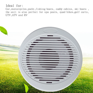 ซับวูฟเฟอร์กันน้ำ IP66 ขนาด 10 นิ้ว สแตนเลส+ABS สีขาว สำหรับเรือยอชท์ เรือเดินสมุทร รถเอทีวี ระบบเสียง - Product Image 2