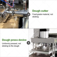 Ligne de production de tortillas roulées, machine à fabriquer des tortillas, presse à tortillas pour la farine, tortillas commerciales