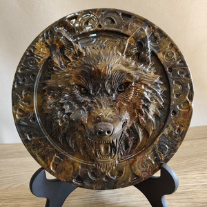 <span class=keywords><strong>Piedra</strong></span> <span class=keywords><strong>de</strong></span> <span class=keywords><strong>Jade</strong></span> China Natural <span class=keywords><strong>de</strong></span> 20 cm, Colorida, con Forma <span class=keywords><strong>de</strong></span> Dragón y Fénix, Pulida, para Sanación, Artesanía, Regalo - Product Image 5