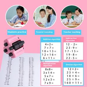 Rodillo de Plástico 4 en 1 para Enseñanza, Herramienta de Resolución de Problemas Aritméticos para Niños, Suma, Resta, Multiplicación, División, Edades - Product Image 5